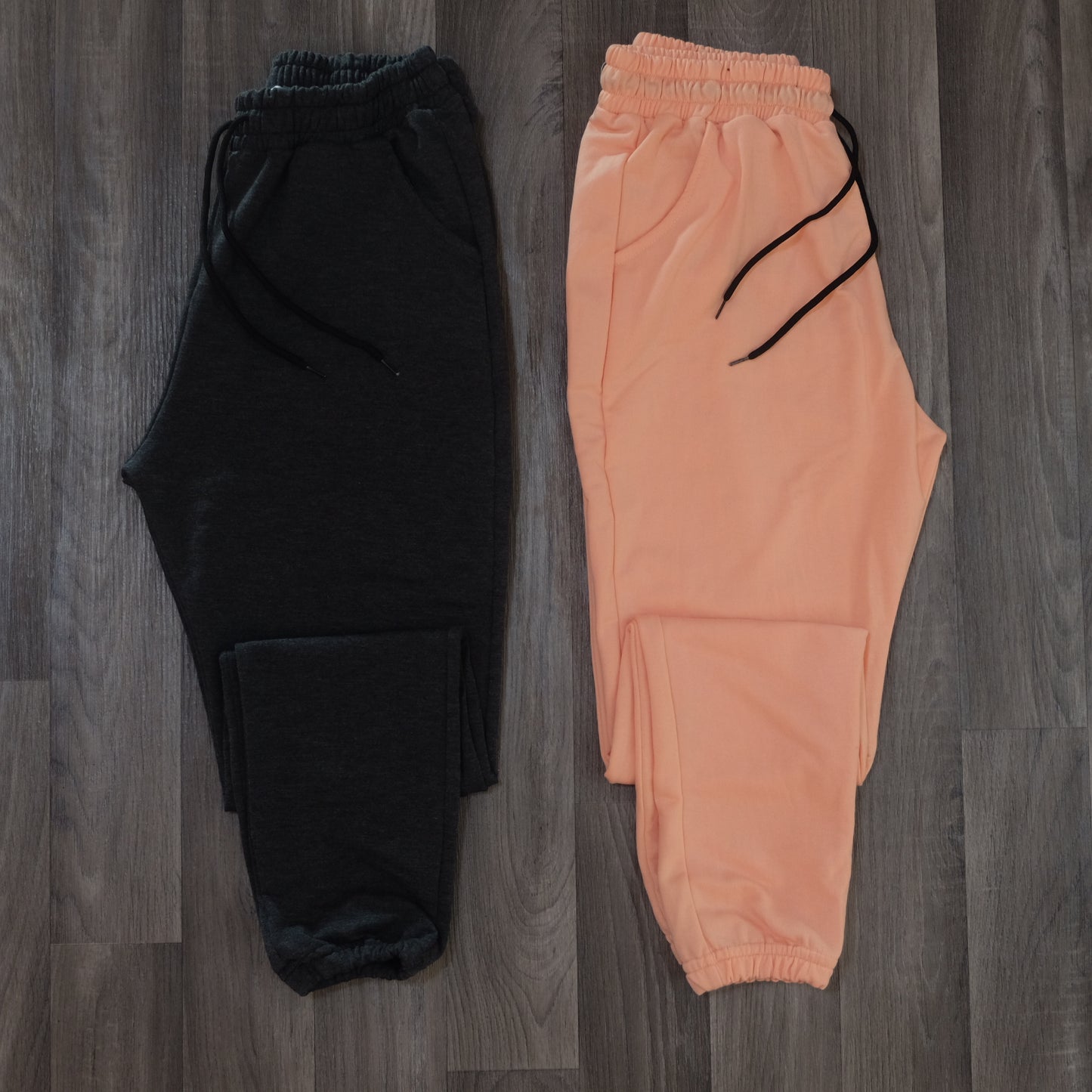 Pack 2 Jogging Gris Fonce + Saumon