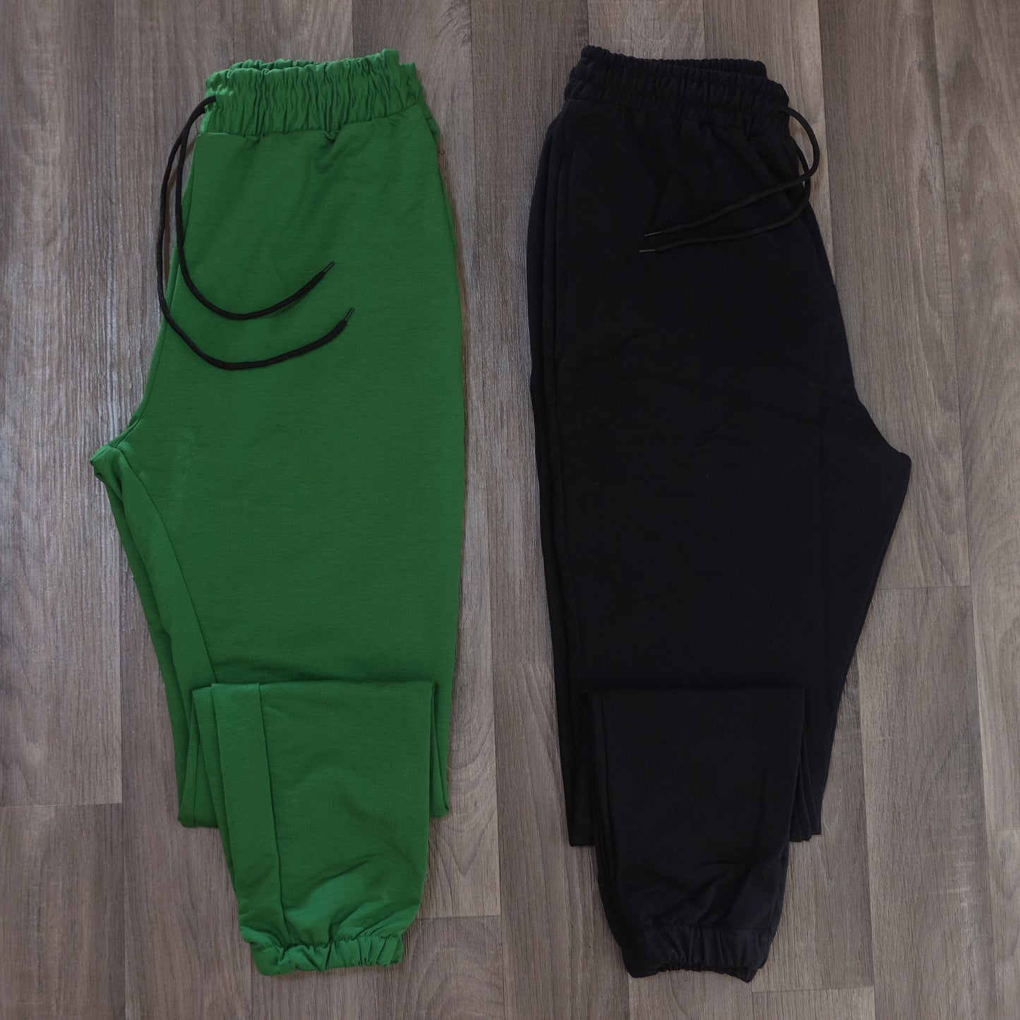 Pack 2 Jogging Noir + Vert Gazon