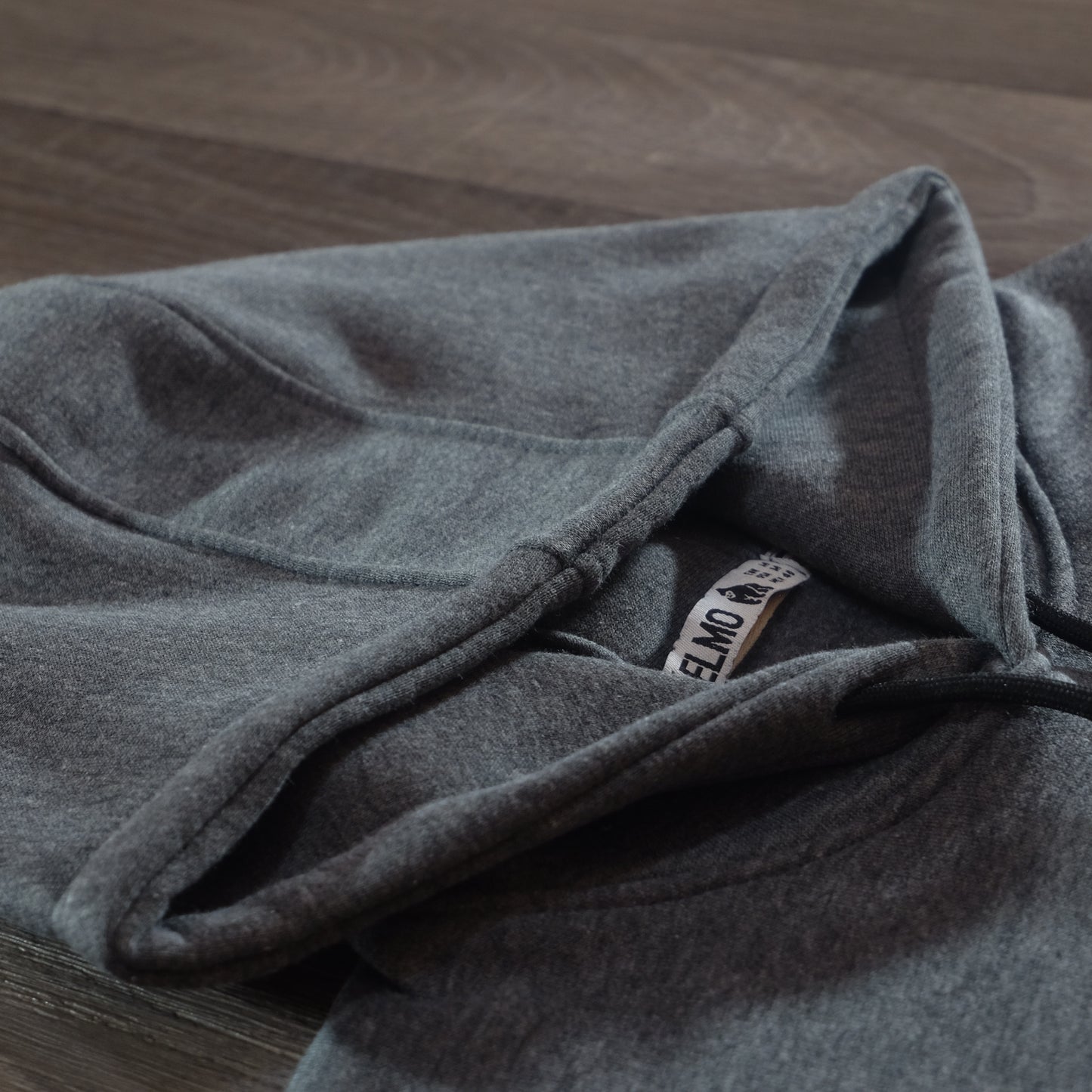 Pack 2 Sweat a Capuche Cotton Gris Chine Fonce + Vert Eau