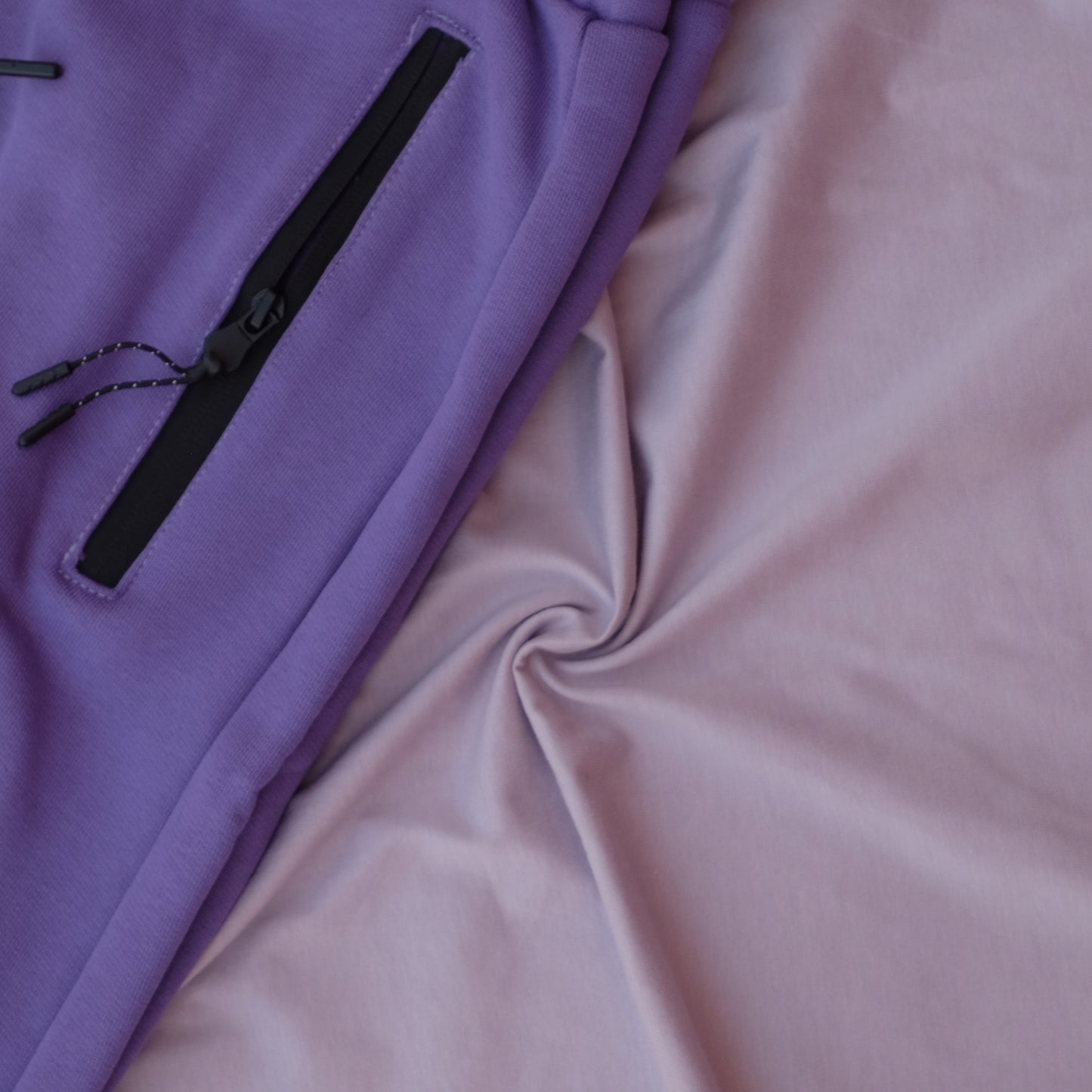Pack Short Mauve Fonce + T-Shirt Mauve Clair