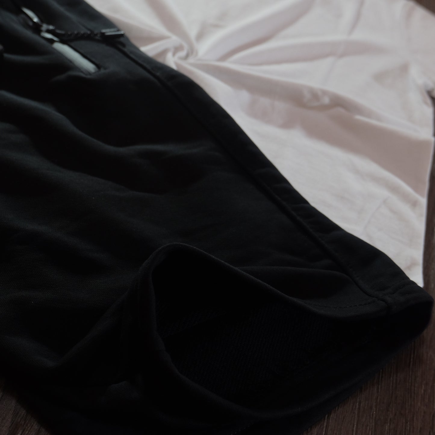 Pack Short Noir + T-Shirt Blanc