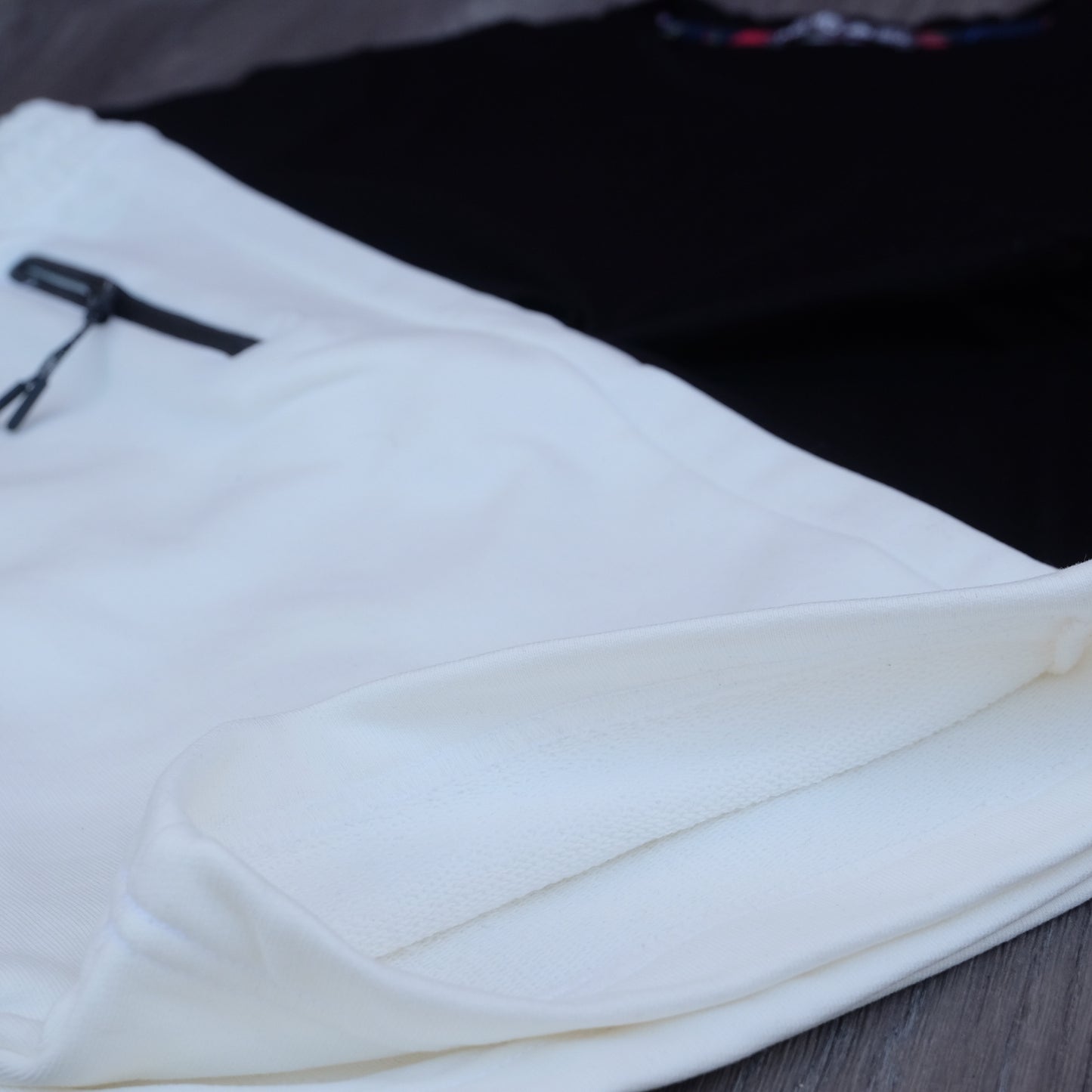 Pack Short Blanc + T-Shirt Noir
