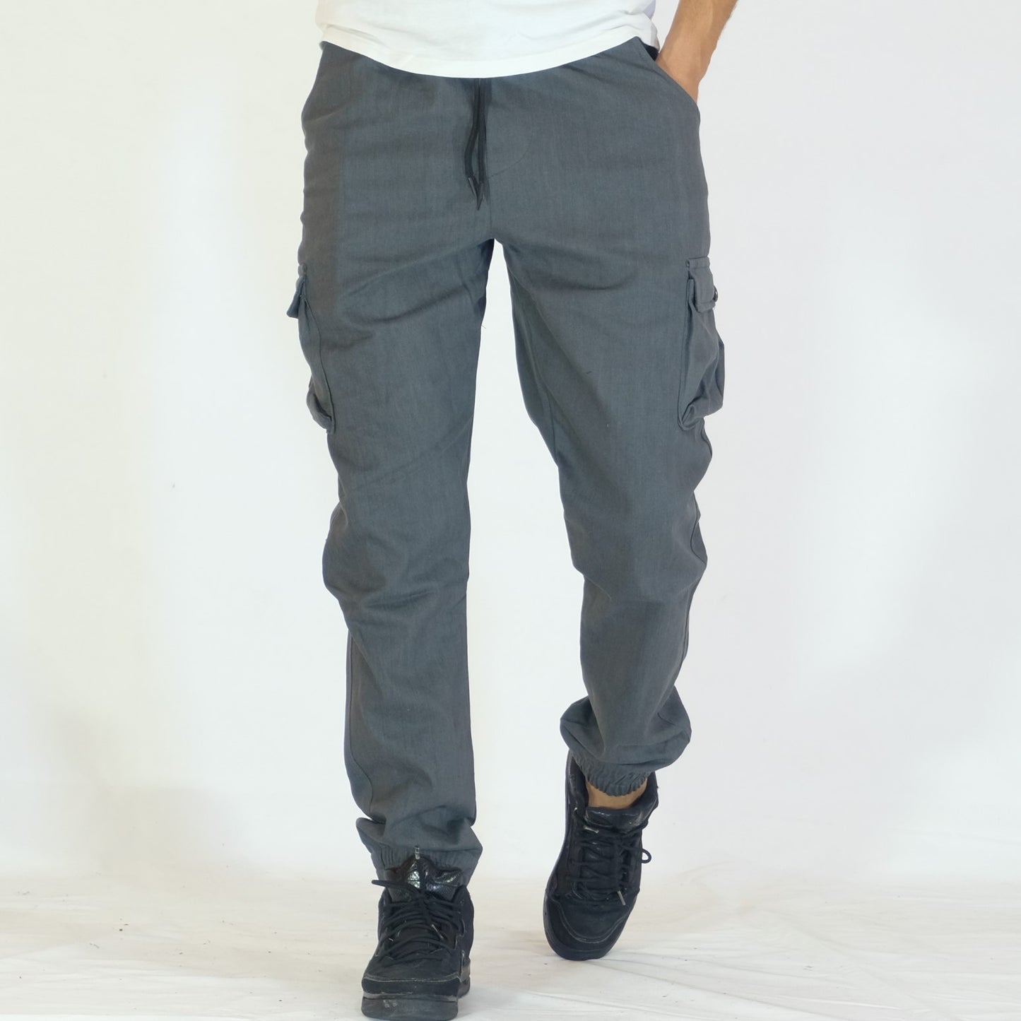 Pantalon Cargo Kelmo Gris Fonce