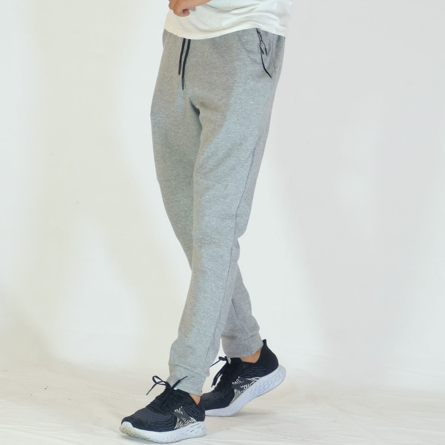 Pantalon Jogging Beska Gris Chine Clair