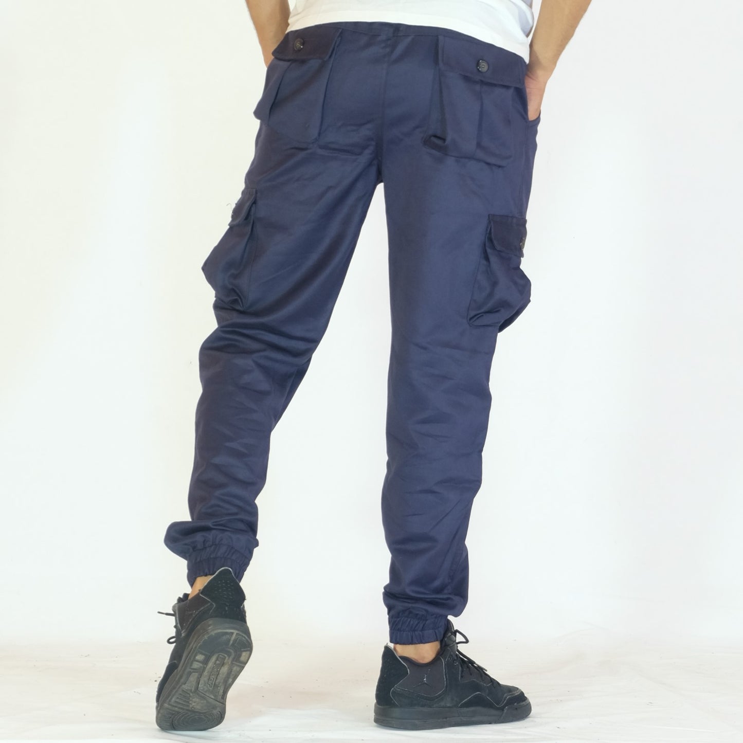 Pantalon Cargo Kelmo Bleu Marine