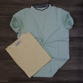 Pack Polo Mao Vert Clair et T-shirt Jaune Clair