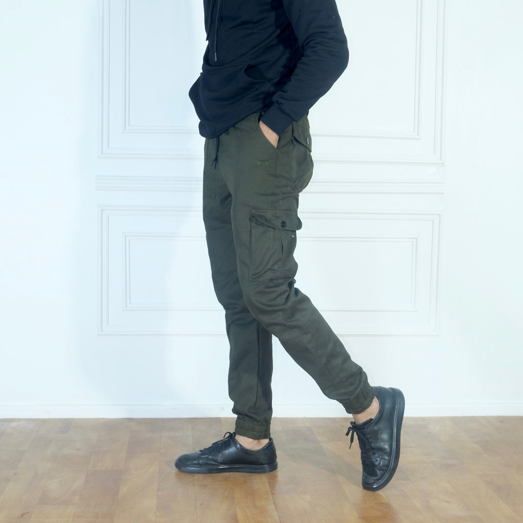 Pantalon Cargo Kelmo Kaki Fonce