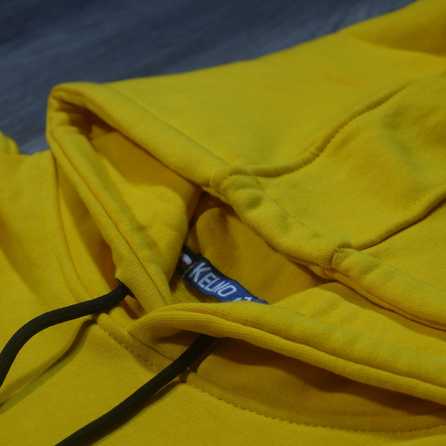 Ensemble Cargo Gris Clair + Capuche Cotton Jaune