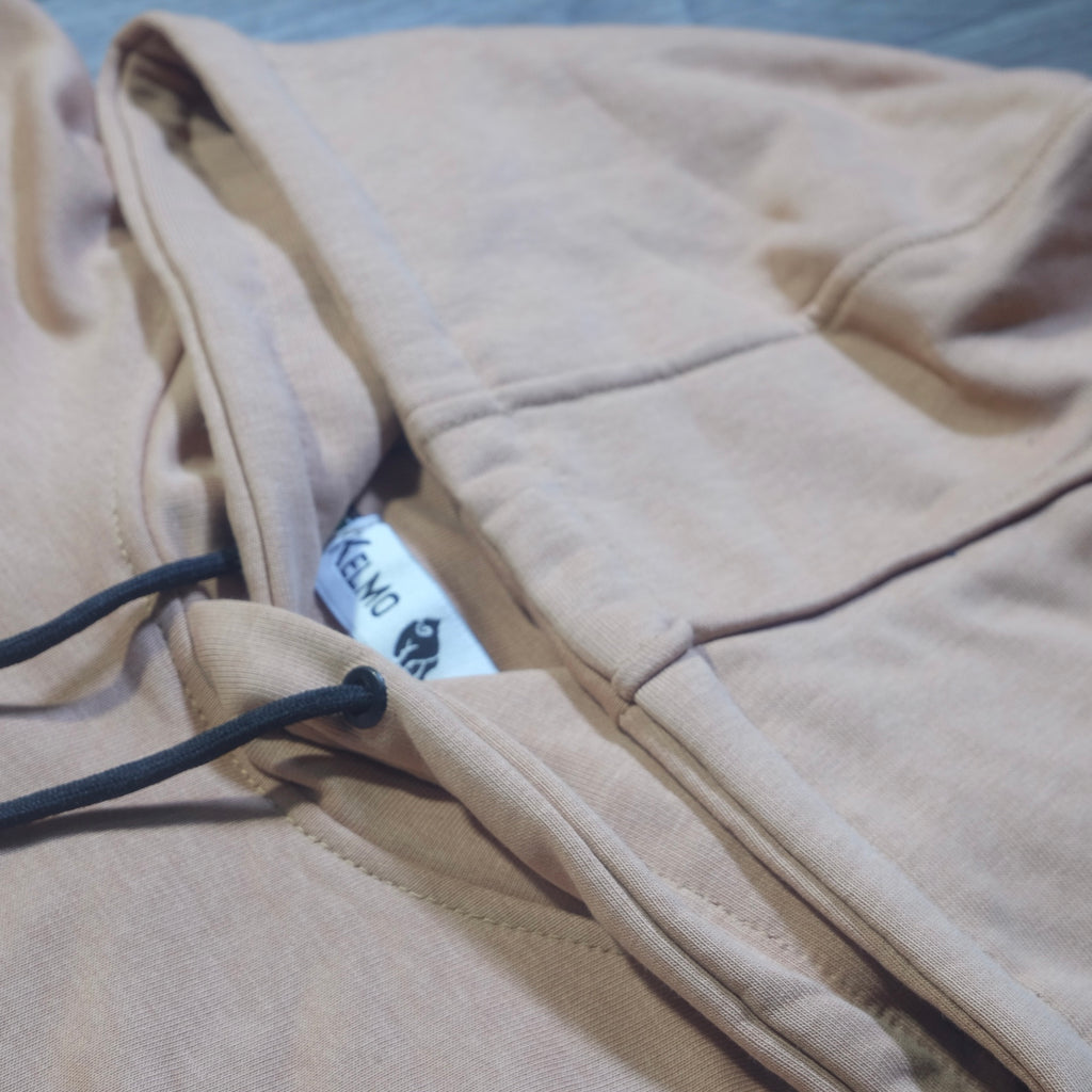 Ensemble Cargo Kaki Fonce+ Capuche Cotton Beige