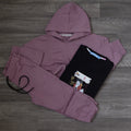 Ensemble Enfant 3 Pieces Survetement Mortadel + T-Shirt Noir Luffy