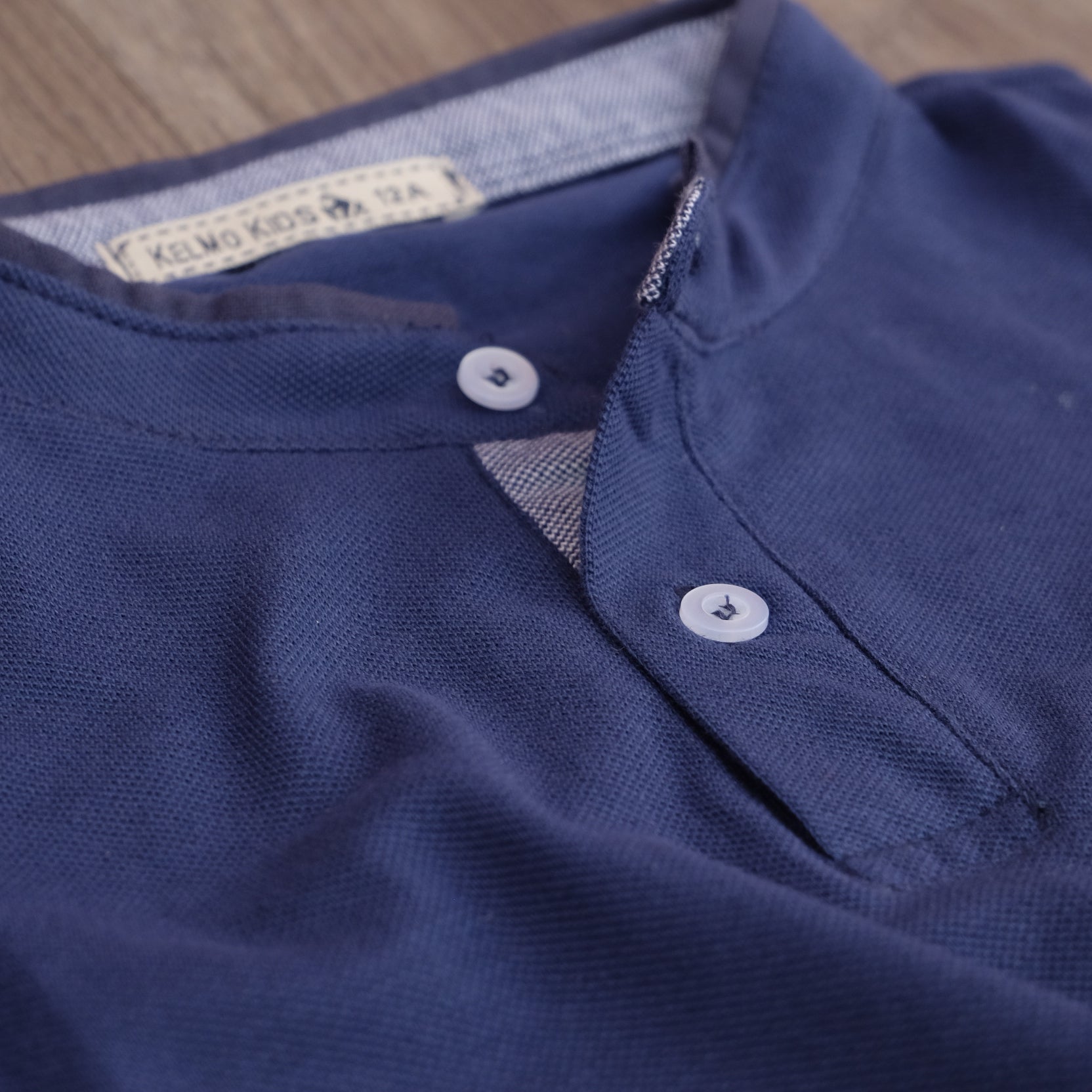 Ensemble Enfant Short Blanc + Polo Bleu Marine