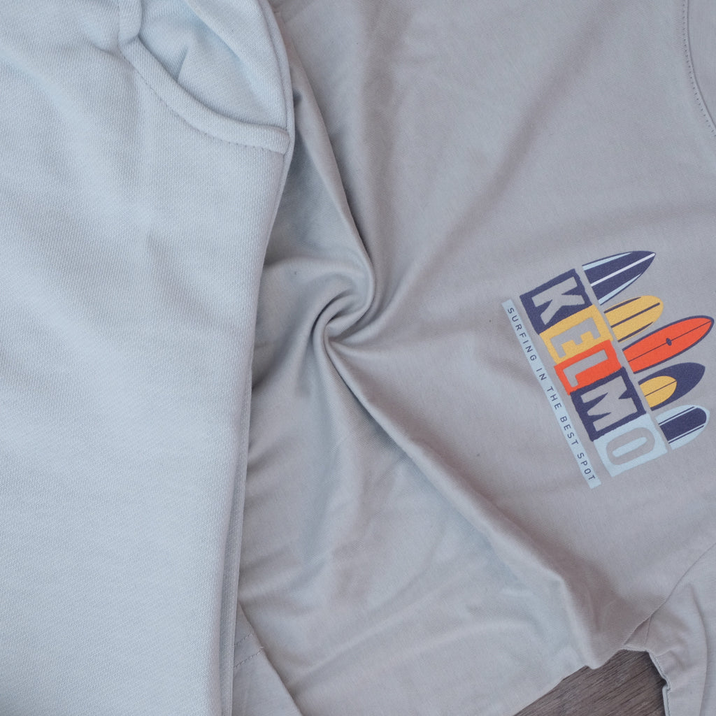 Ensemble Enfant Short Gris Clair + T-Shirt Gris Clair