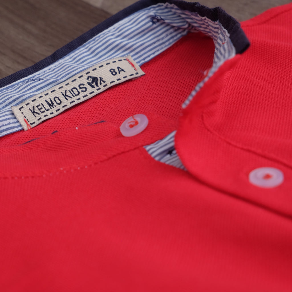 Ensemble Enfant Short Noir + Polo Rouge