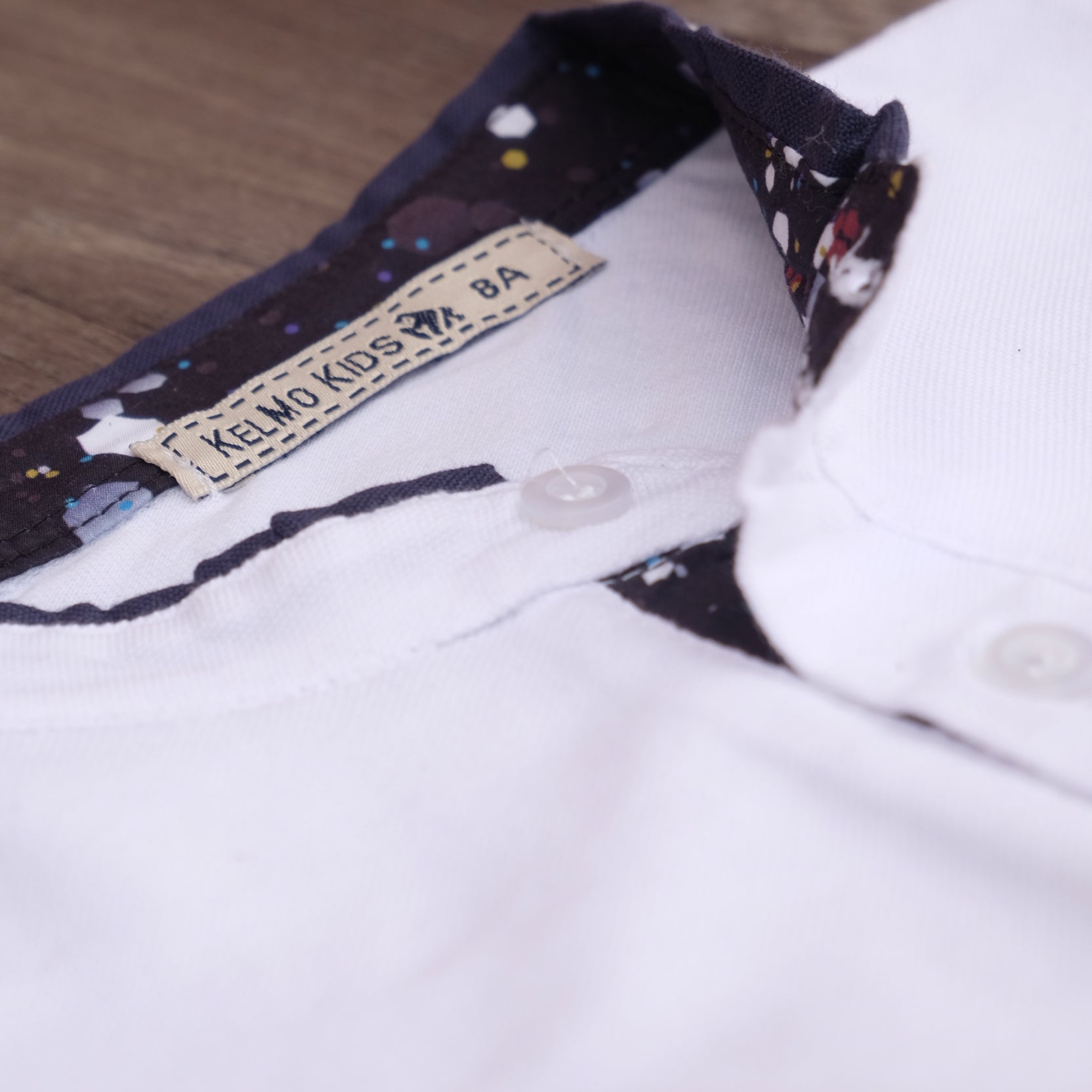 Ensemble Enfant 3 Pieces Jogging Cargo Noir + Sweat Noir + Polo Blanc