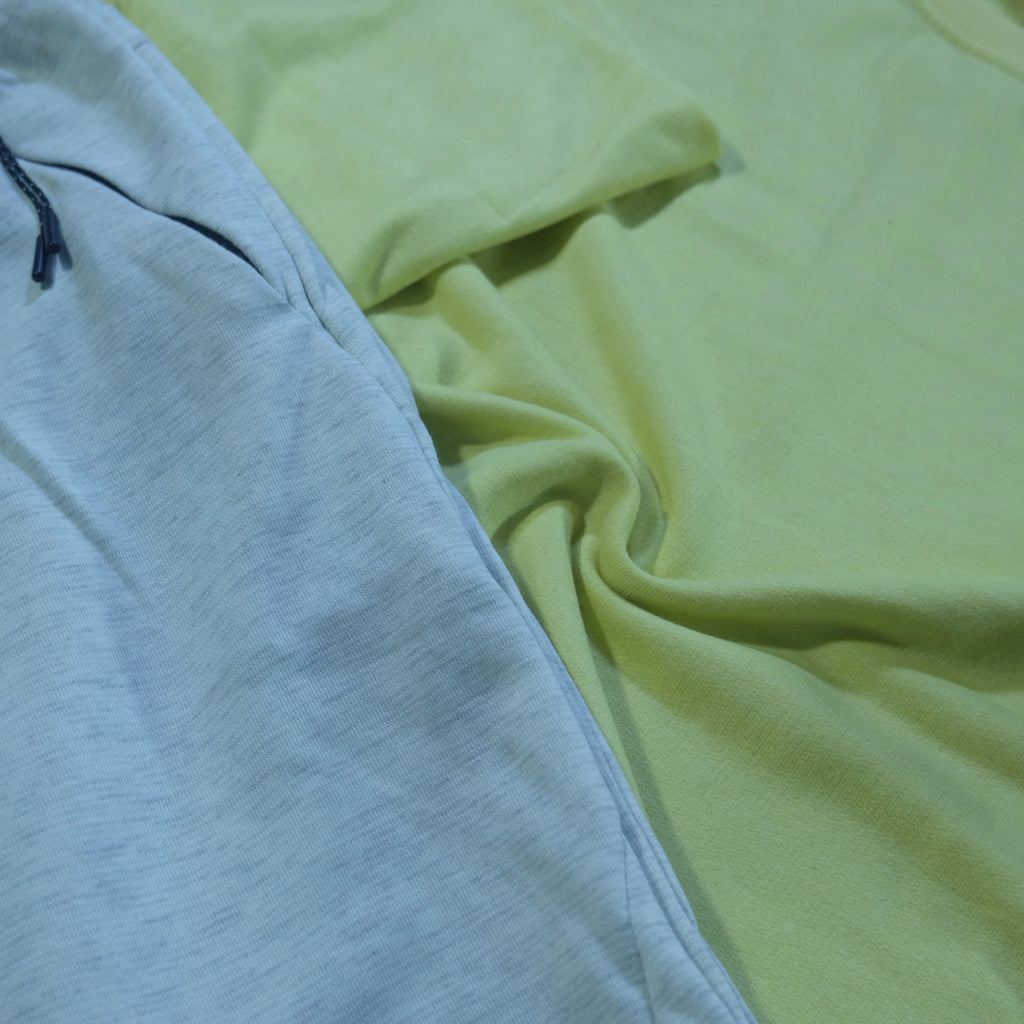 Ensemble Jogging  Beska Gris Chine Clair + Sweat Juane Poussin