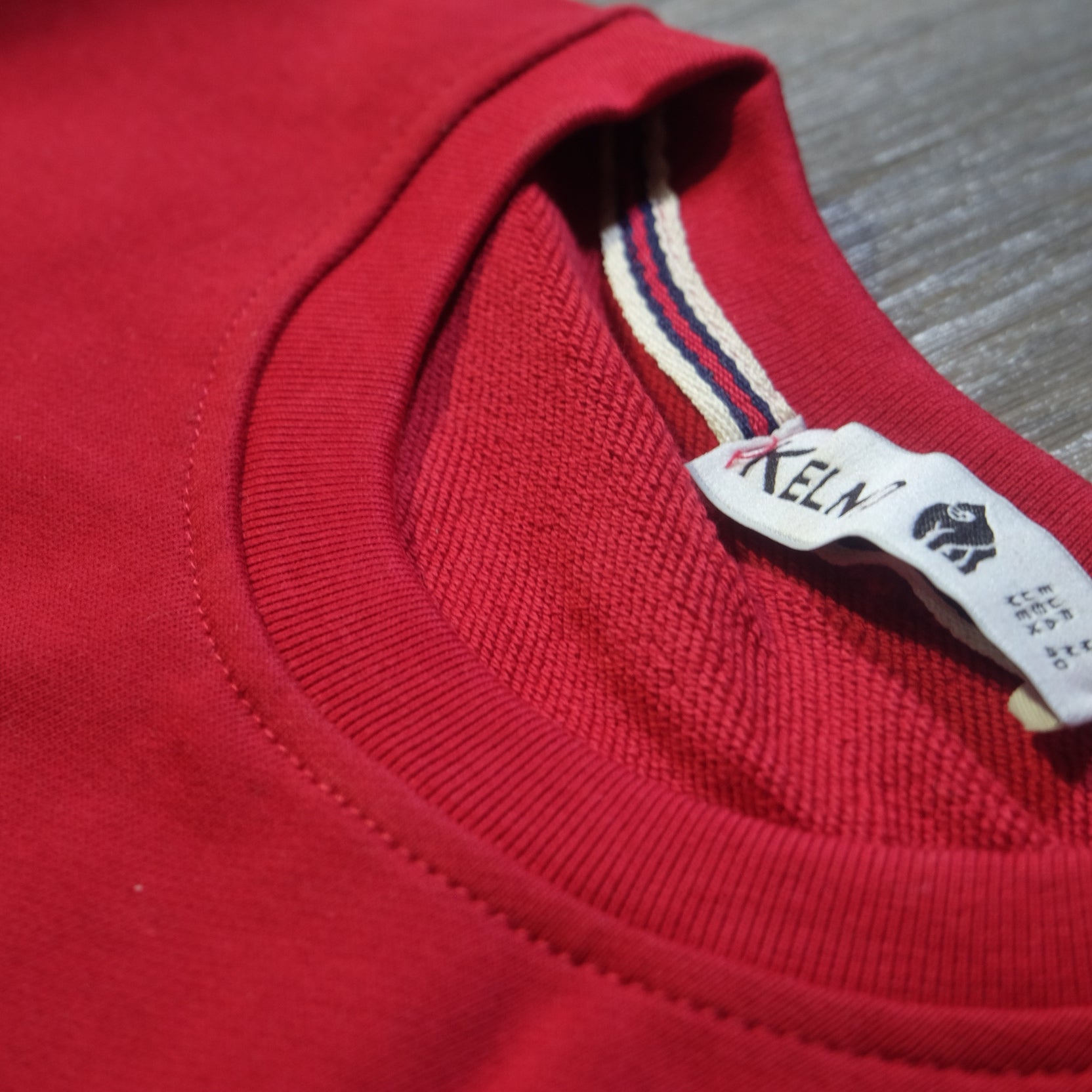 Ensemble Jogging  Blanc Chine Rouge + Sweat Rouge