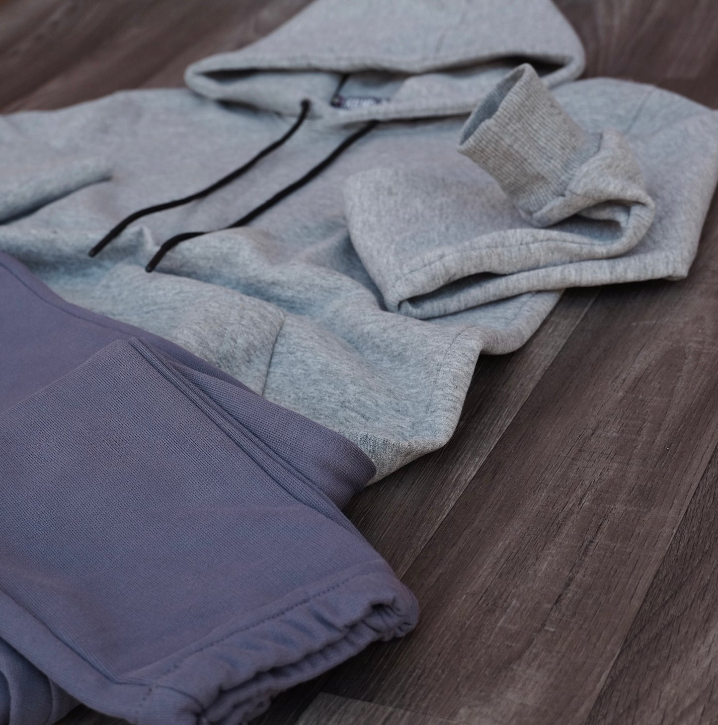 Ensemble Jogging Gris Nardo + Capuche Cotton Gris Chine Clair