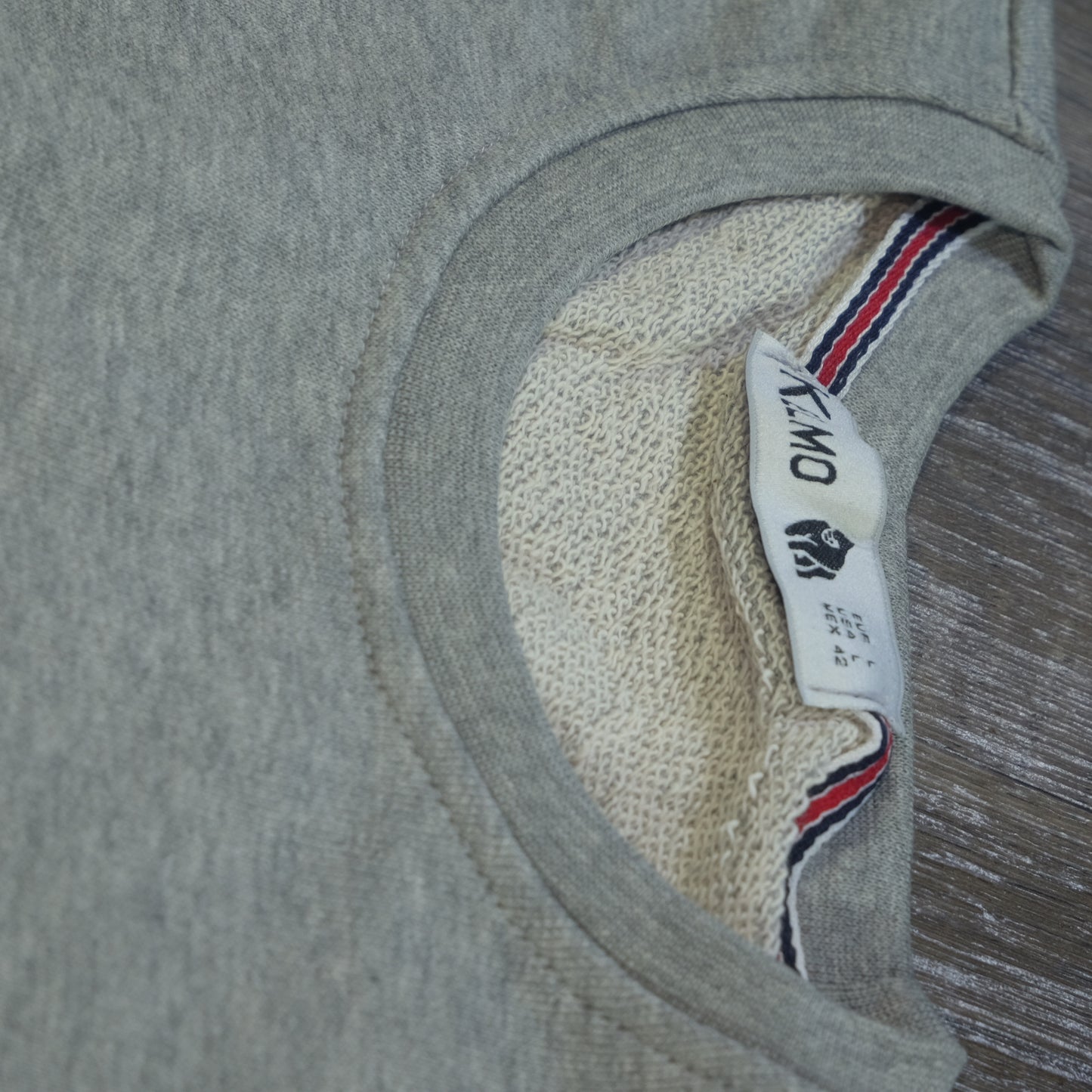 Ensemble Jogging  Kaki + Sweat Gris Chine Clair