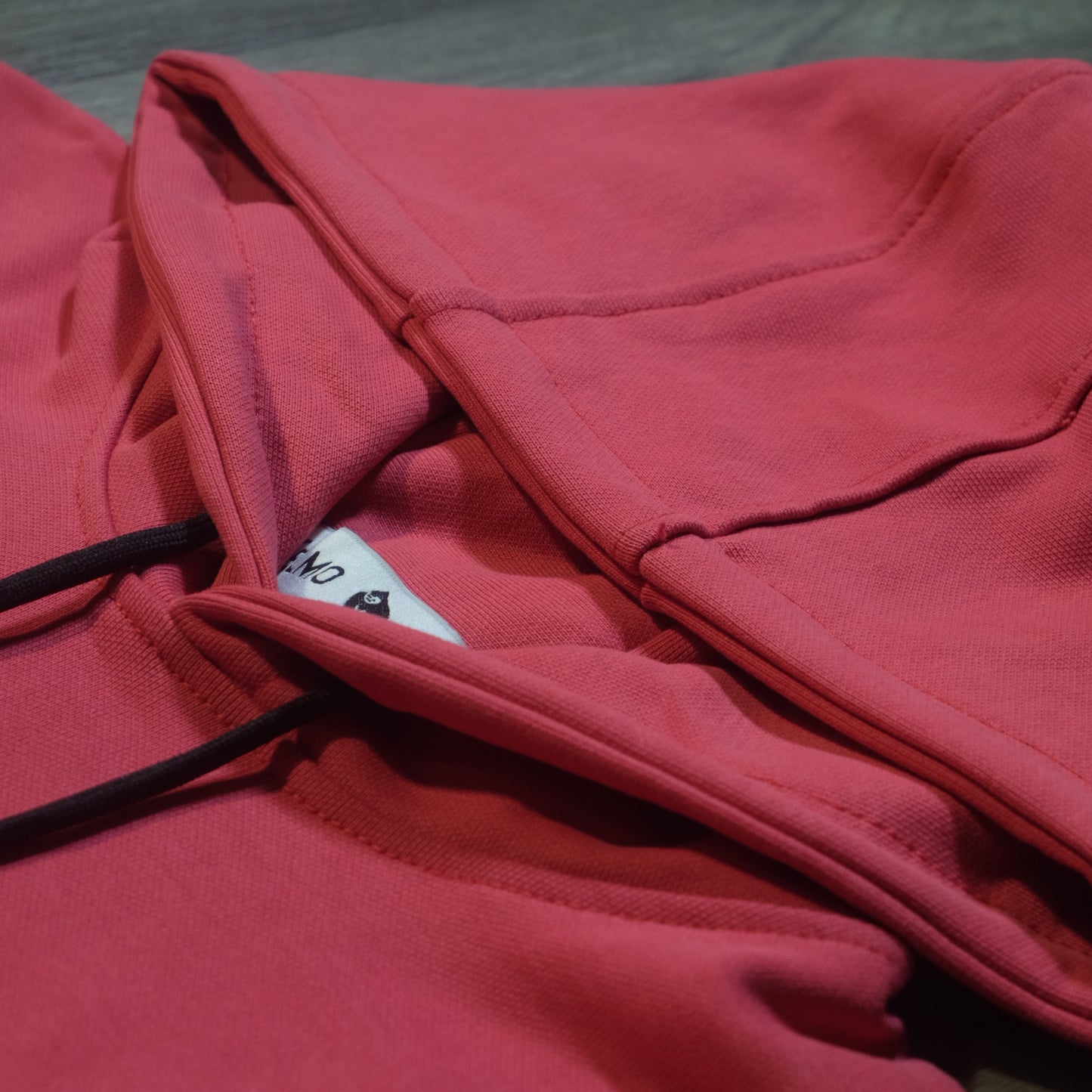 Ensemble Cargo Beige Sable + Capuche Cotton Rose Fushia