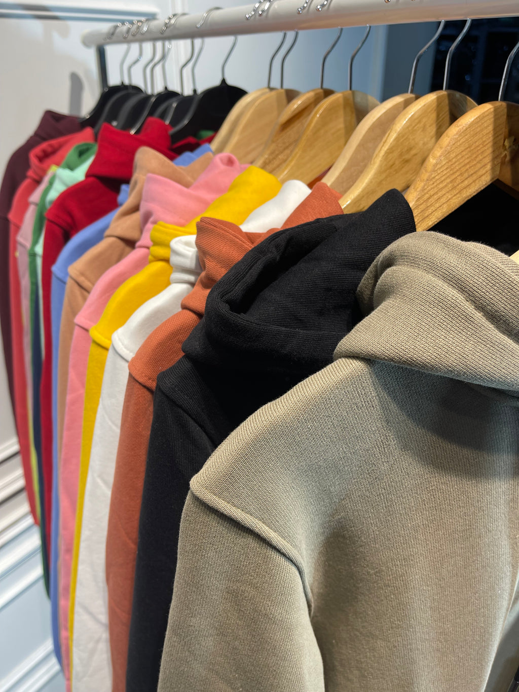 Pack 2 Sweat a Capuche Cotton Grenat + Mortadelle