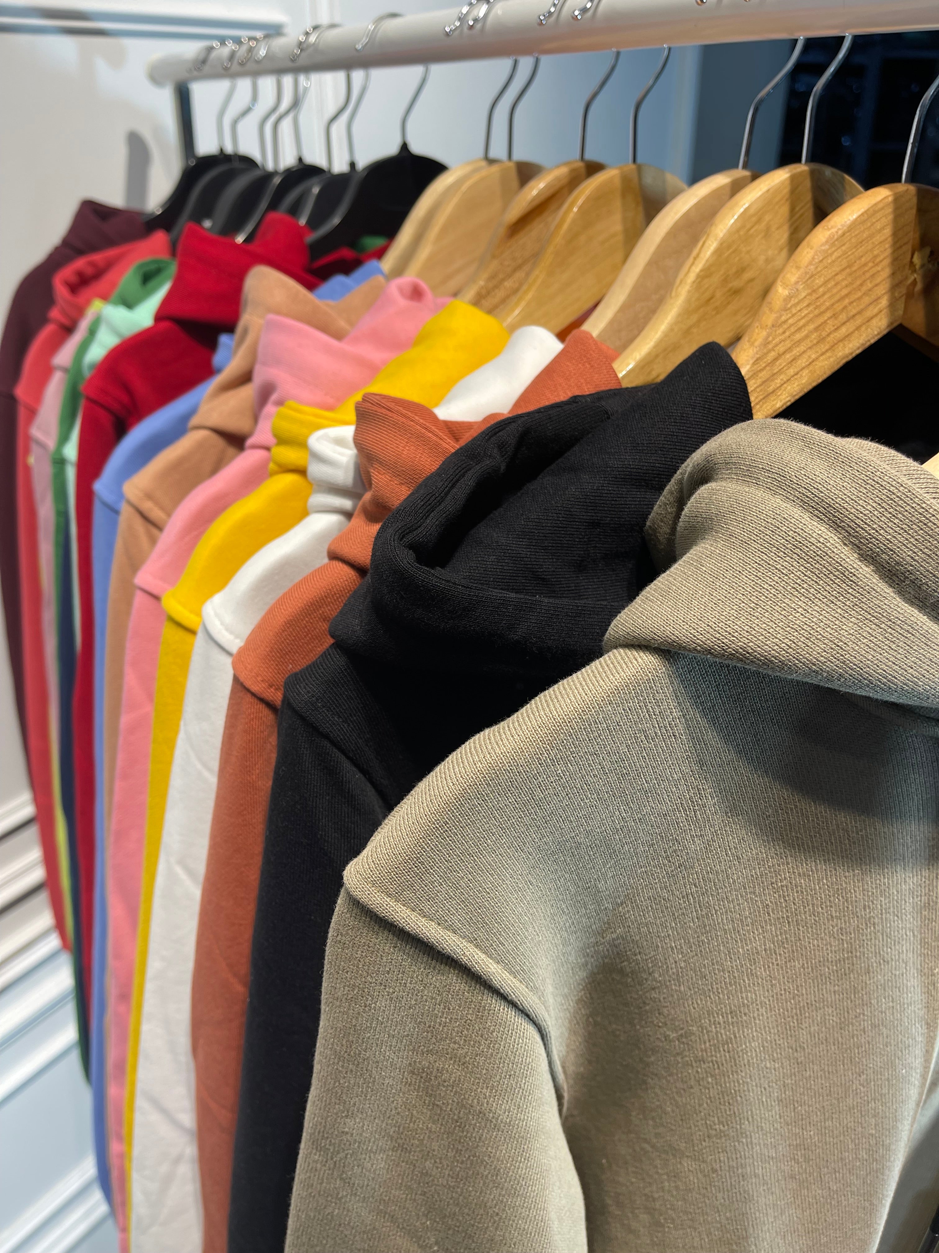 Pack 2 Sweat a Capuche Cotton Grenat + Mortadelle