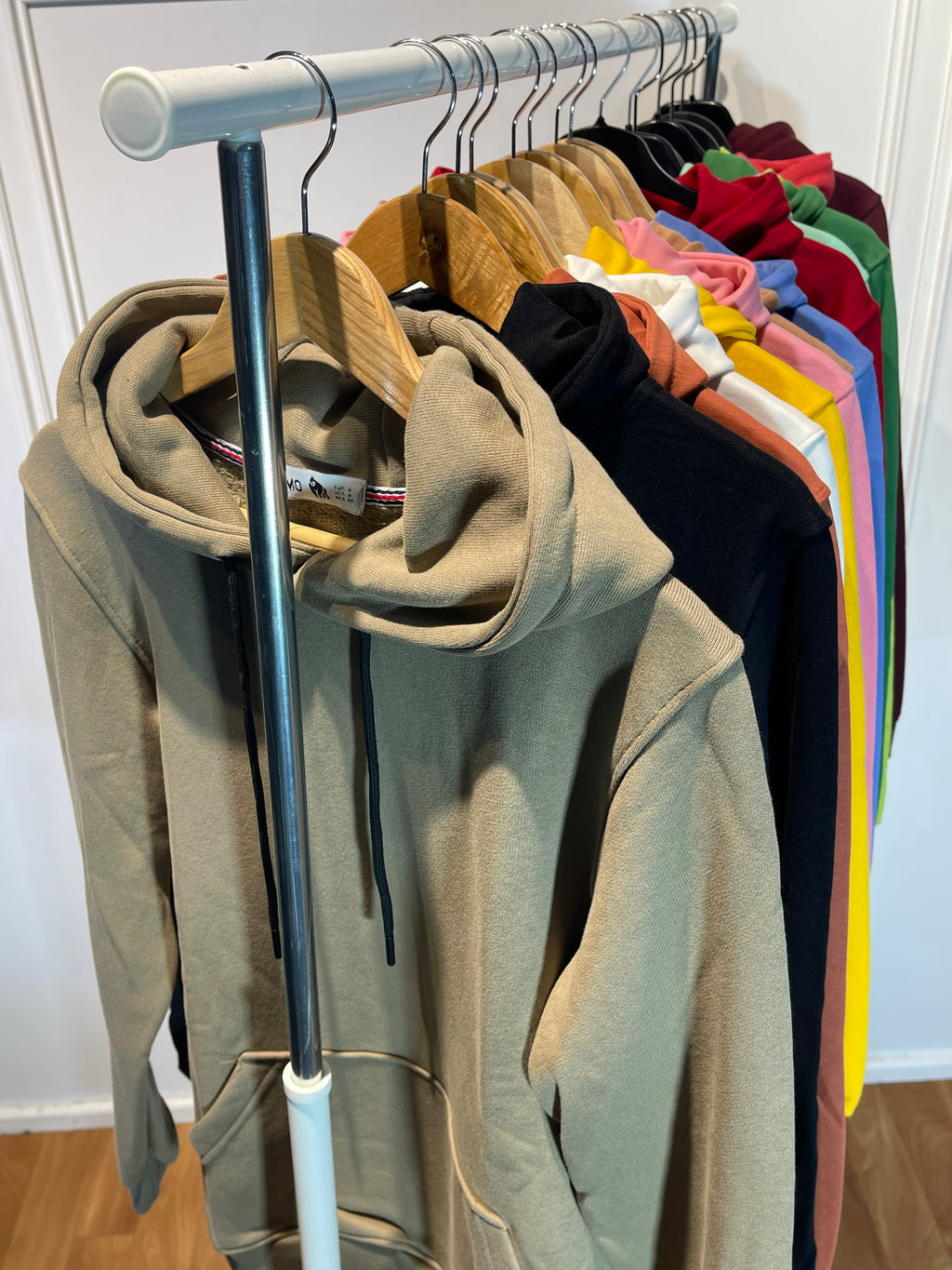 Pack 2 Sweat a Capuche Cotton Grenat + Mortadelle