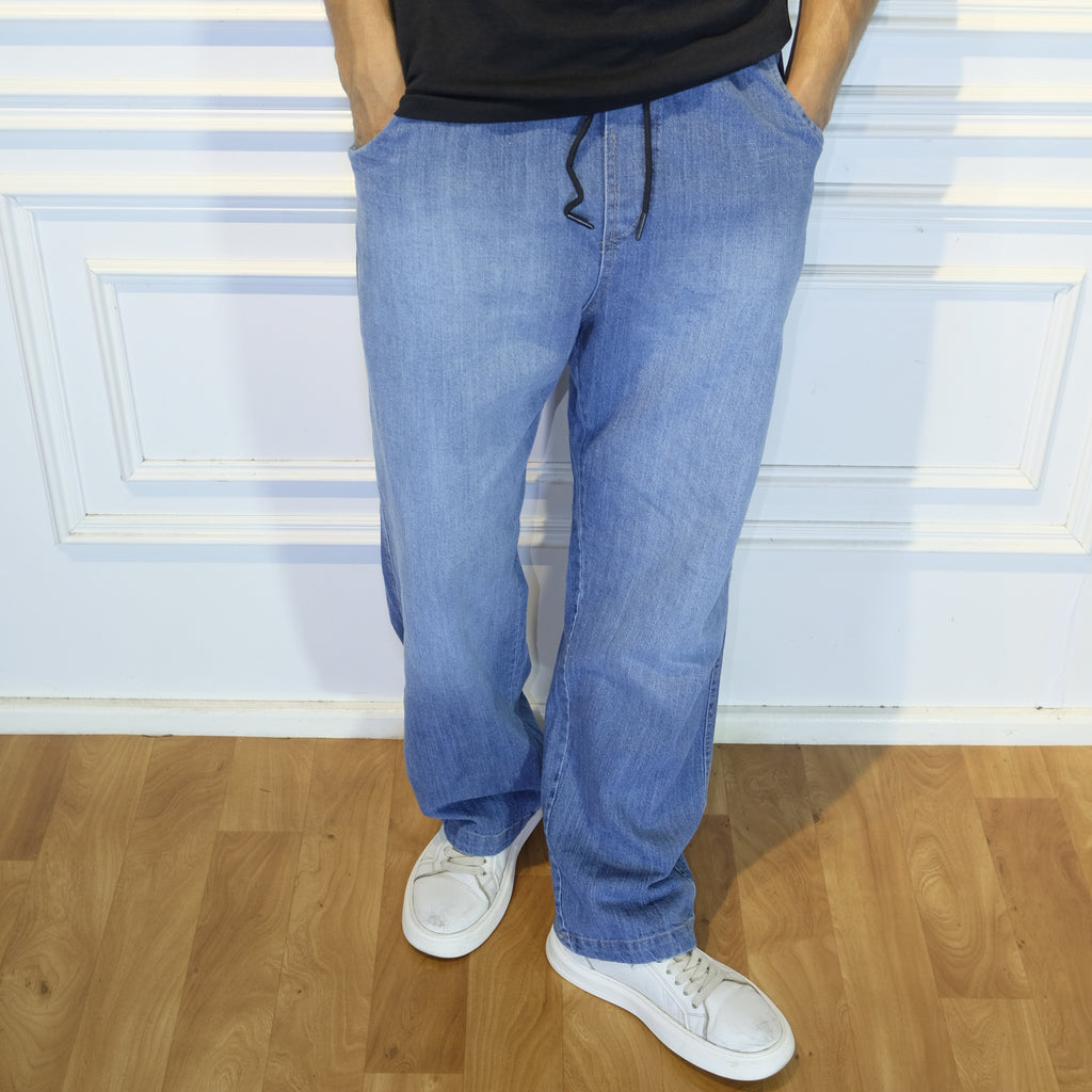Jean Baggy Bleu