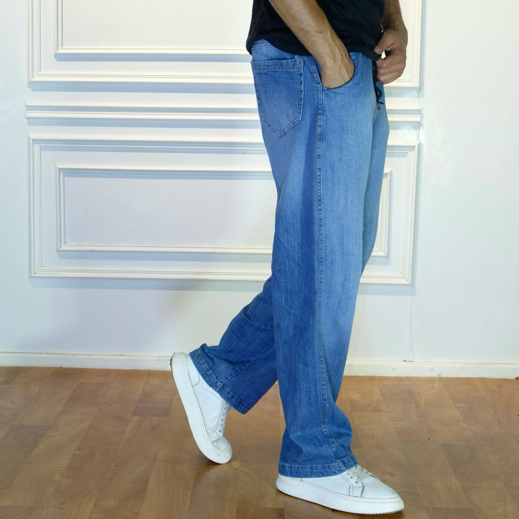 Jean Baggy Bleu