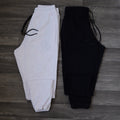 Pack 2 Jogging Bleu Nuit + Blanc Chine Rouge