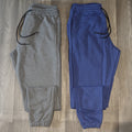 Pack 2 Jogging Bleu Marine + Gris Chine Fonce
