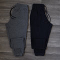 Pack 2 Jogging Bleu Nuit + Gris Chine Fonce
