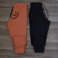 Pack 2 Jogging Bleu Nuit + Rouge Brique