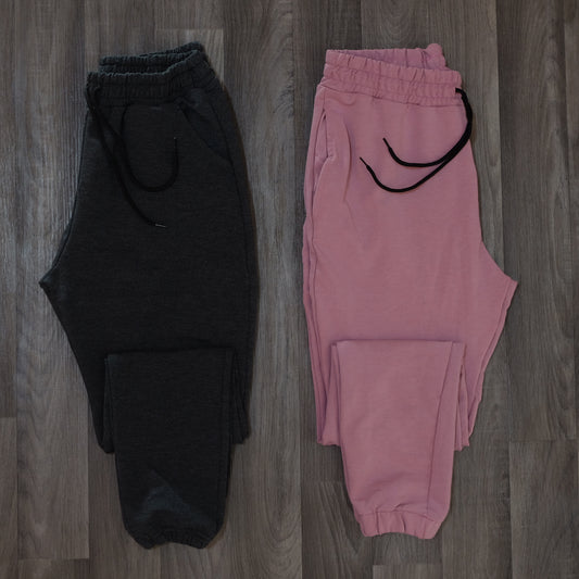 Pack 2 Jogging Mortadelle + Gris Chine Fonce