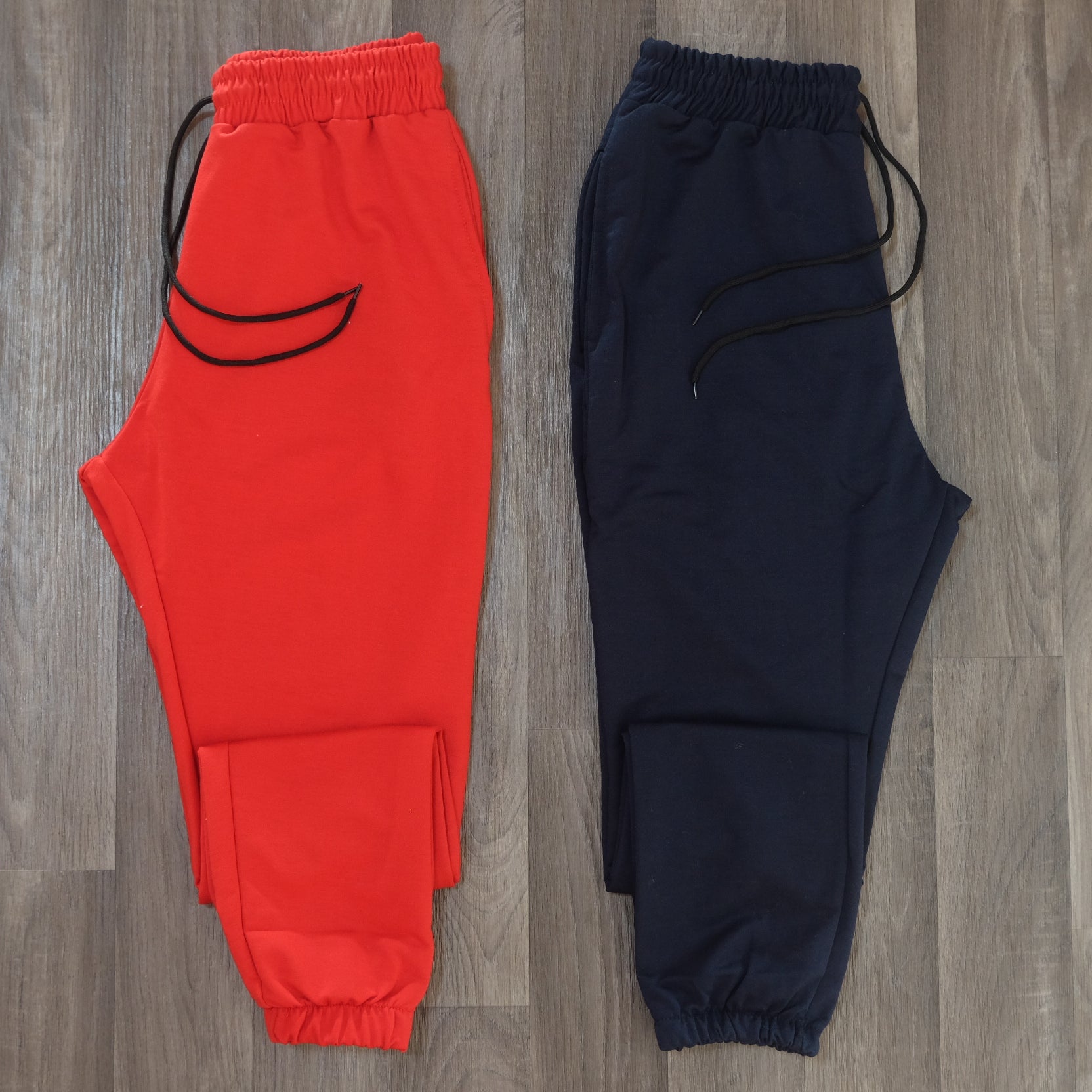 Pack 2 Jogging Rouge + Bleu Marine