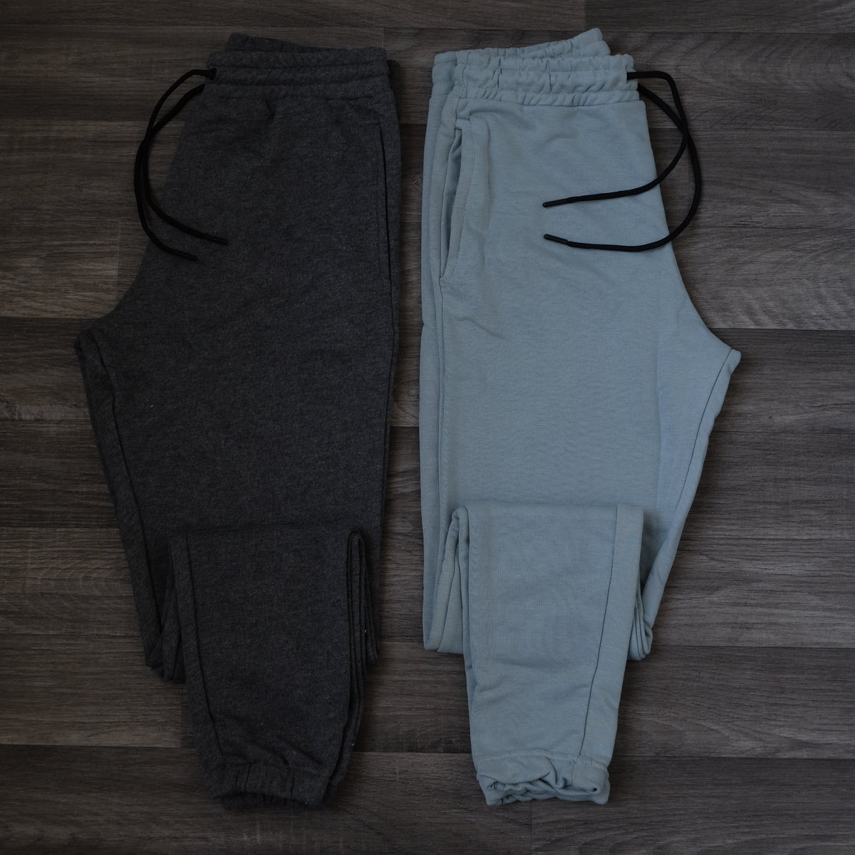Pack 2 Jogging Vert Nik  + Gris Chine Fonce