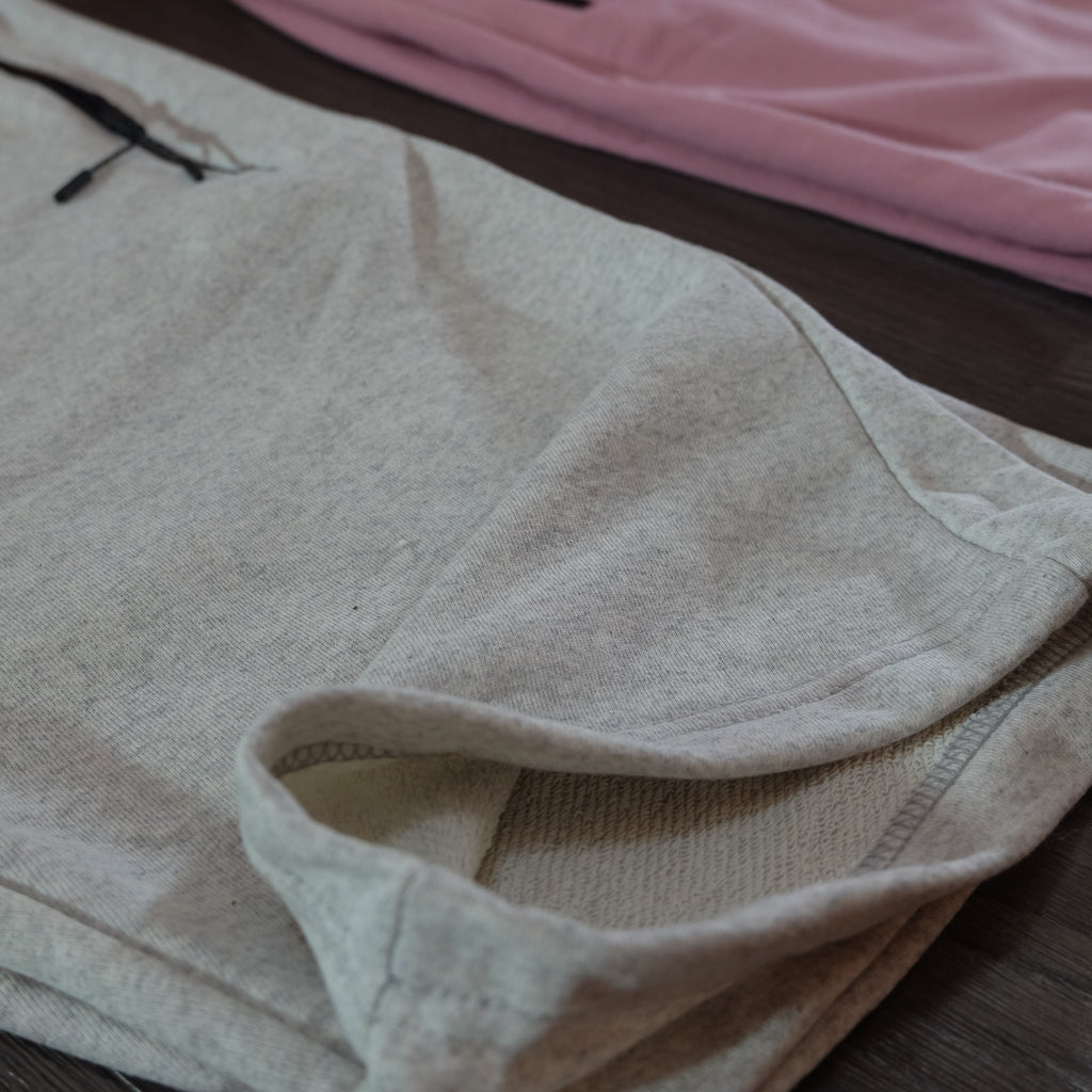 Pack 2 Short Gris Chine Clair + Maurtadel