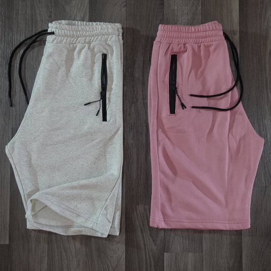 Pack 2 Short Gris Chine Clair + Maurtadel