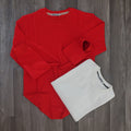 Pack 2 Sweat Blanc + Rouge