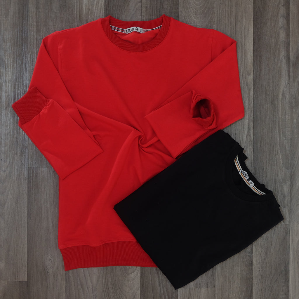 Pack 2 Sweat Noir + Rouge