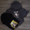 Pack Enfant 2 Capuche Bleu Nuit Naro + Gris Fonce Sky