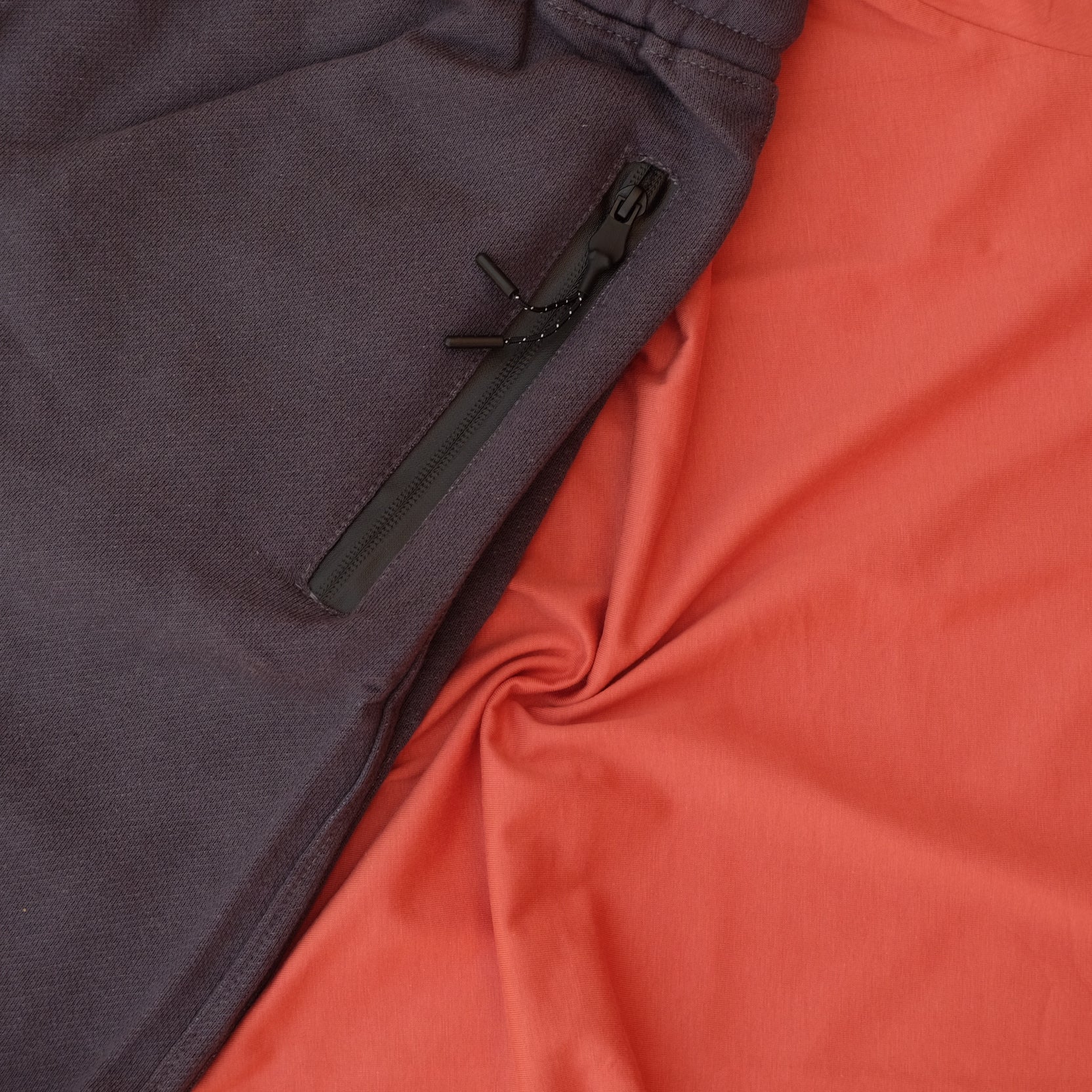 Pack Short Gris Fonce + T-Shirt Saumon