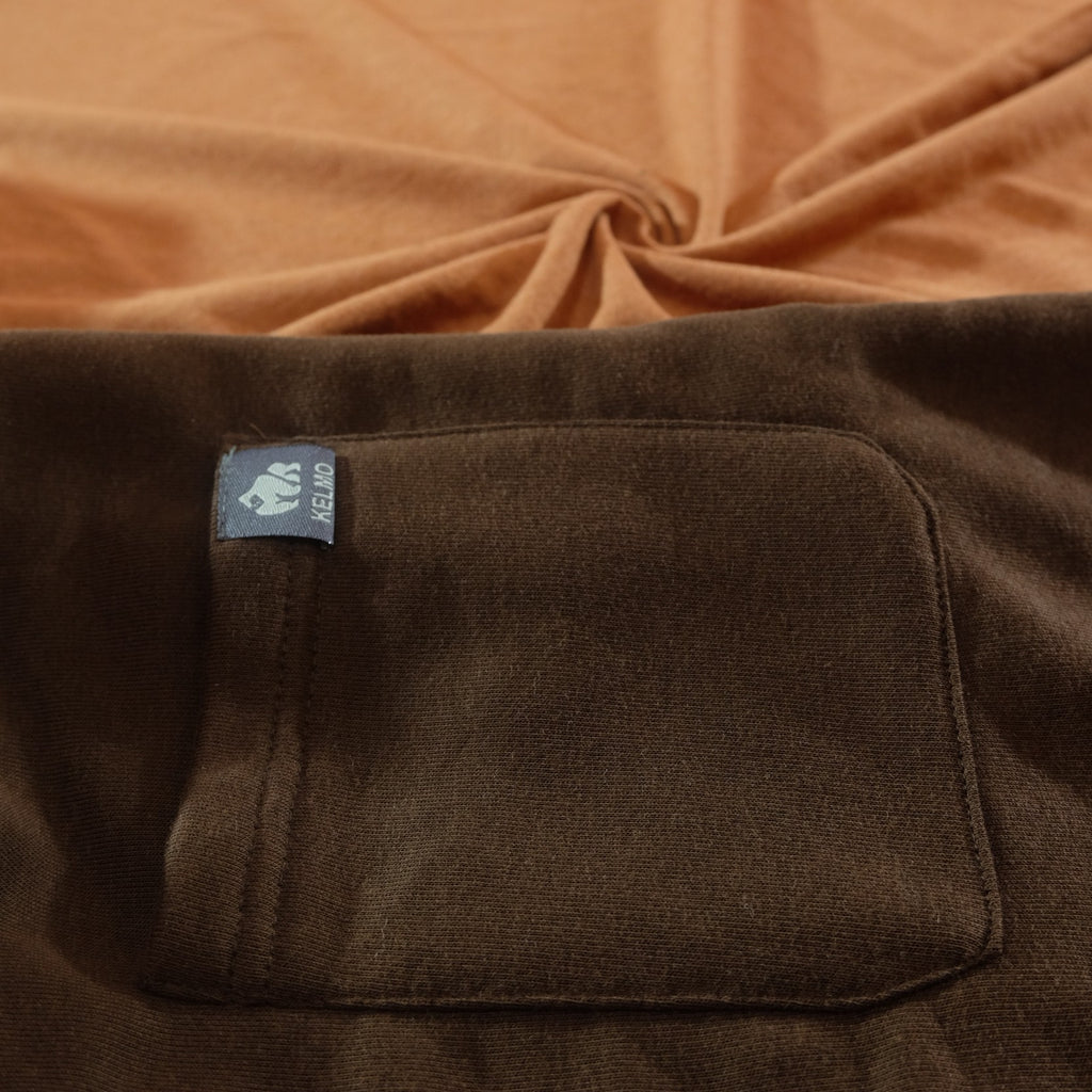 Pack Short Marron Fonce + T-Shirt Marron Chine