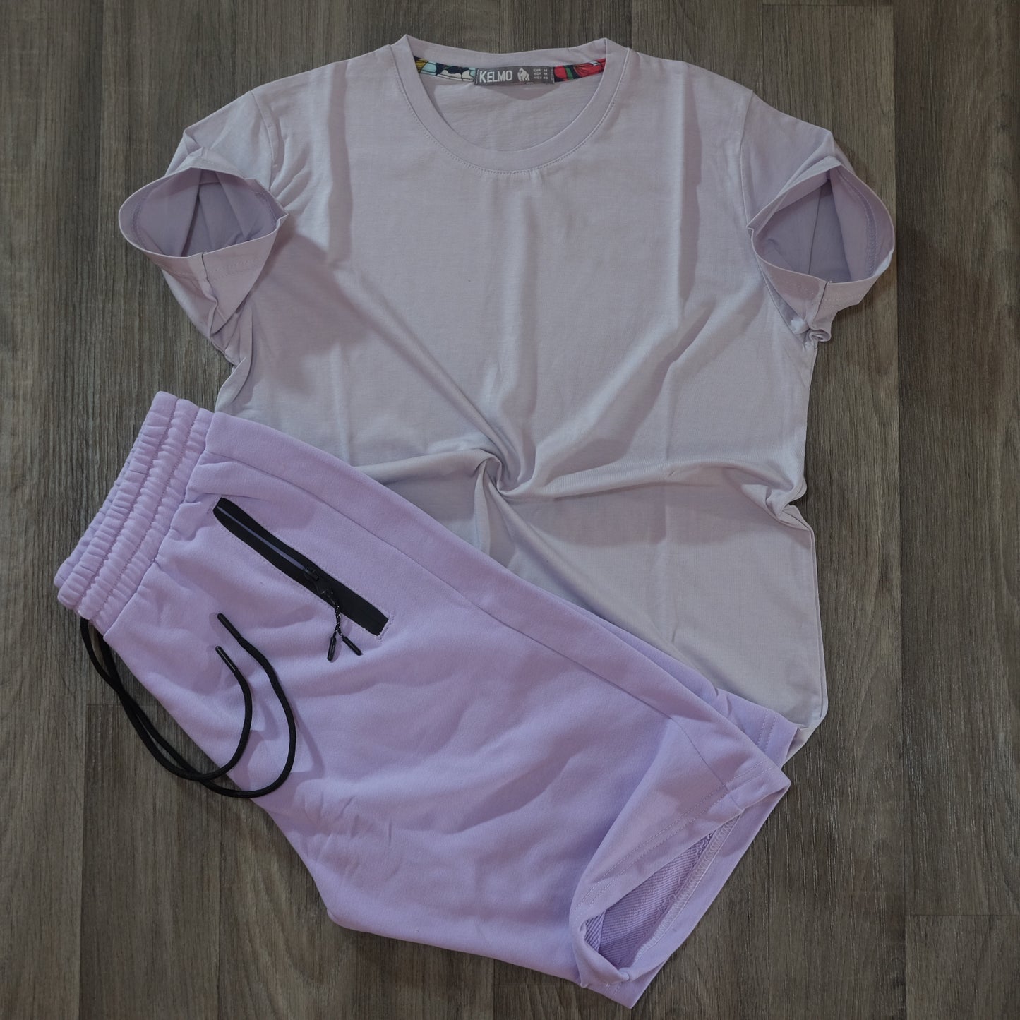 Pack Short Mauve Claire + T-Shirt Gis Clair