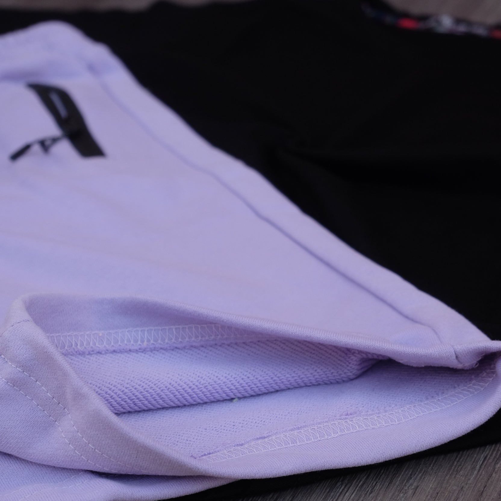 Pack Short Mauve Clair + T-Shirt Noir