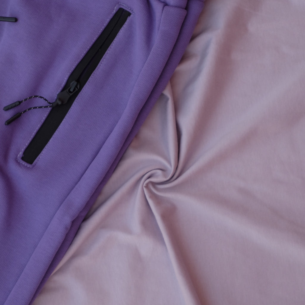 Pack Short Mauve Fonce + T-Shirt Mauve Clair