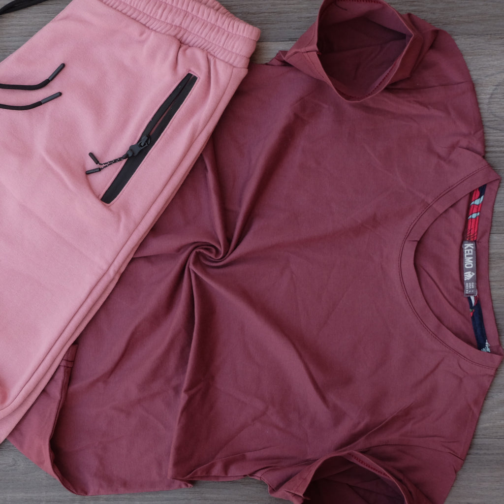 Pack Short Mortadel + T-Shirt Grenat