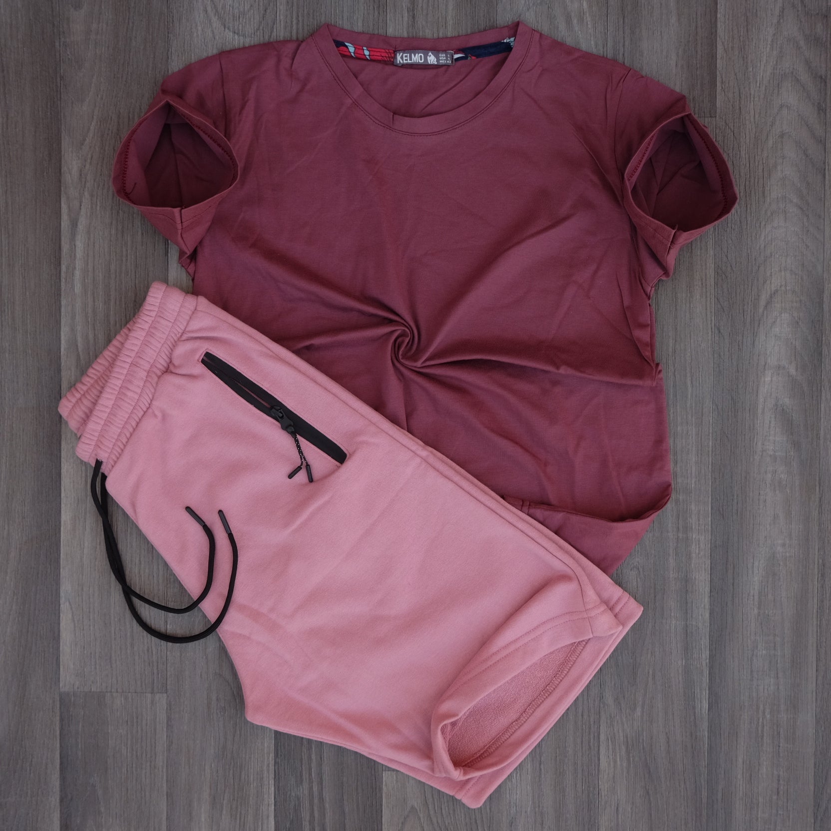 Pack Short Mortadel + T-Shirt Grenat