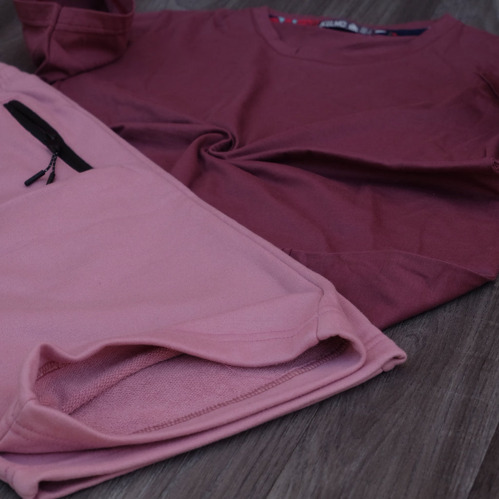 Pack Short Mortadel + T-Shirt Grenat