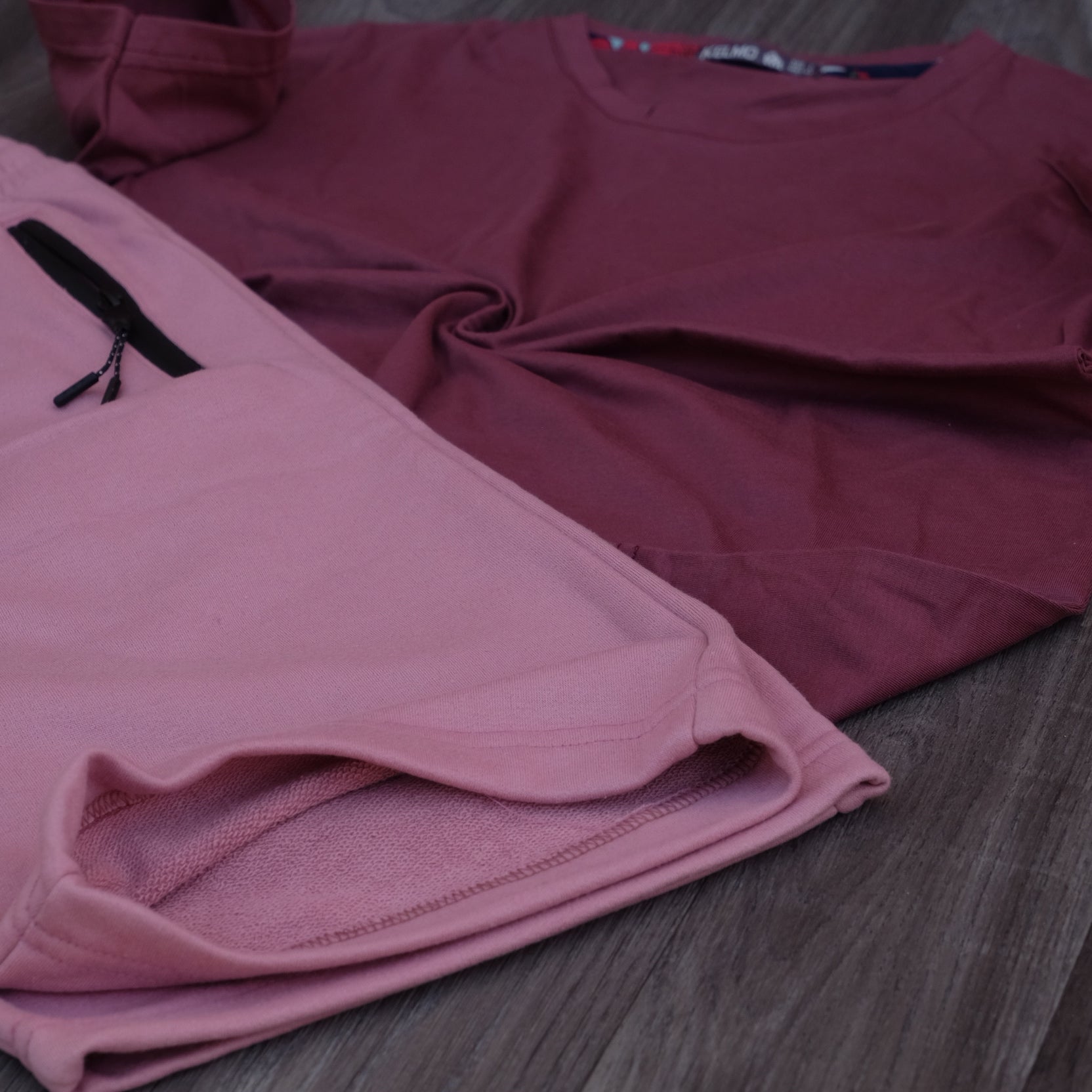 Pack Short Mortadel + T-Shirt Grenat