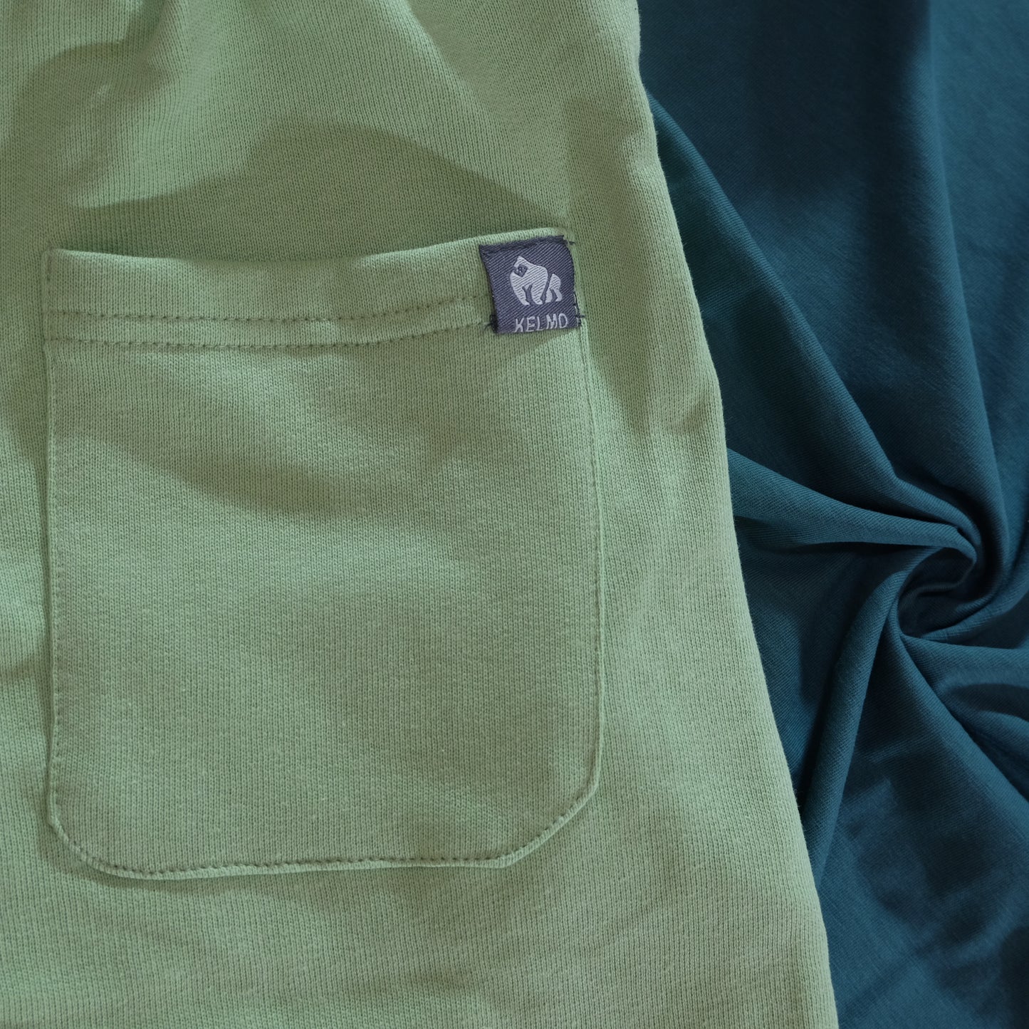 Pack Short Nil + T-Shirt Vert Petrole